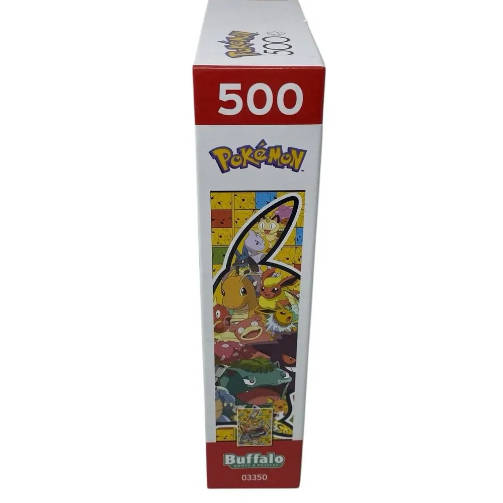 Pikachu Pokemon Jigsaw Puzzle 500 Piece Characters Collectible NewBuffalo Games